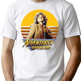 Adventures In Babysitting Vintage T-Shirt - Retro Graphic Casual Tee - White