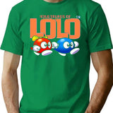 Adventures Of Lolo T-Shirt - Retro Graphic Tee for Men & Women - Green