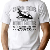 Aerospace Engineer Like A Normal Space Engineering T-Shirt - White