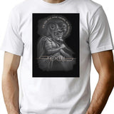 Aevumtoolband T-Shirt - Retro Graphic Tee for Men & Women - White