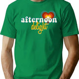 Afternoon Delight Time T-Shirt - Retro Graphic Tee for Men & Women - Green