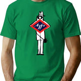 Agfa Vintage Film T-shirt - Retro Graphic Casual Tee - Green