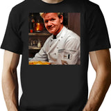 Ai Generated Art Chef Ramsay_s Vintage Kitchen T-Shirt - Black