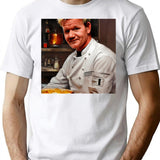 Ai Generated Art Chef Ramsay_s Vintage Kitchen T-Shirt - White