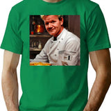 Ai Generated Art Chef Ramsay_s Vintage Kitchen T-Shirt - Green