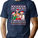 Ain't Nothin But A Christmas Party Golden Girls T-Shirt - Navy