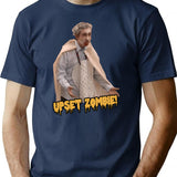 Alan Partridge - Upset Zombie Funny T-Shirt - Navy