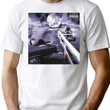 Album Cover T-Shirt - Retro Graphic Tee for Men & Women - White