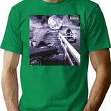 Album Cover T-Shirt - Retro Graphic Tee for Men & Women - Green