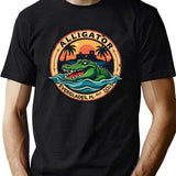 Alcatraz Of Alligators (1) Black T-Shirt