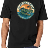 Alcatraz Of Alligators Black T-Shirt