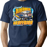 Alderman And Geoffrion. T-Shirt - Retro Graphic Tee for Men & Women - Navy