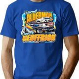 Alderman And Geoffrion. T-Shirt - Retro Graphic Tee for Men & Women - Blue