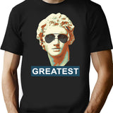 Alexander The Great(est) Ancient Icon Modern Attitude T-Shirt - Black
