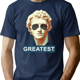 Alexander The Great(est) Ancient Icon Modern Attitude T-Shirt - Navy