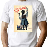 All Hail Satan T-Shirt - Retro Graphic Tee for Men & Women - White
