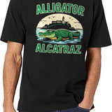Alligator Alcatraz - Eye Voodoo Black T-Shirt