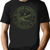 Alligator Alcatraz. Florida Evergladess Black T-Shirt - Black