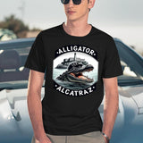Alligator Alcatraz Florida Black T-Shirt - Black