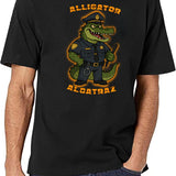 Alligator Alcatraz Prison Guard Black T-Shirt