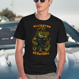 Alligator Alcatraz Prison Guard Black T-Shirt - Black