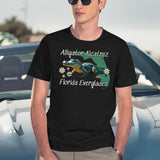 Alligator Alcatraz (11) Black T-Shirt - Black