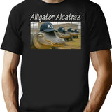 Alligator Alcatraz (14) Black T-Shirt - Black