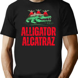 Alligator Alcatraz (17) Black T-Shirt - Black
