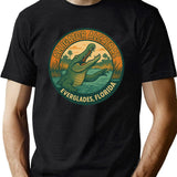 Alligator Alcatraz (21) Black T-Shirt