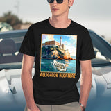 Alligator Alcatraz (25) Black T-Shirt - Black