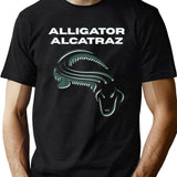 Alligator Alcatraz (26) Black T-Shirt