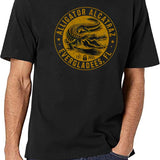 Alligator Alcatraz (39) Black T-Shirt