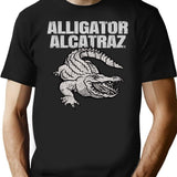 Alligator Alcatraz. Black T-Shirt - Black