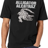 Alligator Alcatraz. Black T-Shirt