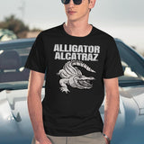 Alligator Alcatraz. Black T-Shirt - Black