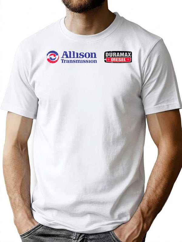Allison Duramax Vintage Look T-Shirt - Retro Graphic Casual Tee - White