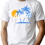Aloha Mr. Hand T-Shirt - Retro Graphic Tee for Men & Women - White