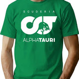 Alphatauri Logo Essential T-Shirt - Retro Graphic Tee for Men & Women - Green