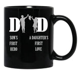 Amazing Father'S Day Mug Black Coffee Mug - Black