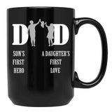 Amazing Father'S Day Mug Black Coffee Mug - Black