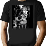 Amazing Guitarist 80s T-Shirt - Retro Graphic Tee for Men & Women - Black