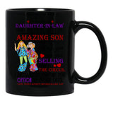 Amazing Son Black Coffee Mug - Black