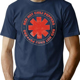 Amazing The Rhcp Funky T-Shirt - Retro Graphic Tee for Men & Women - Navy