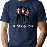 Amigos - Vintage Three Amigos (1) T-Shirt - Navy