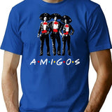 Amigos - Vintage Three Amigos (1) T-Shirt - Blue