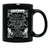 An Irish Prayer Black Coffee Mug - Black