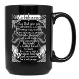 An Irish Prayer Black Coffee Mug - Black