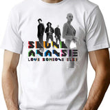 Anansie Skunk Essential T-Shirt - Retro Graphic Tee for Men & Women - White