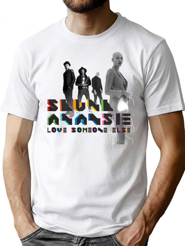 Anansie Skunk Essential T-Shirt - Retro Graphic Tee for Men & Women - White