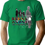 Anansie Skunk Essential T-Shirt - Retro Graphic Tee for Men & Women - Green